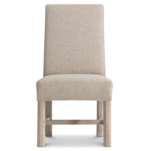 Bernhardt Bernhardt Aventura Fully Upholstered Side Chair — Casual-Traditional Comfort, Marcona Wood Legs, Durable Fabric 318541