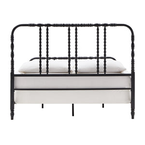 Homelegance By Top-Line Ambrose Metal Spool Bed Black Metal