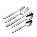 Lenox Oneida Revel 20 Piece Flatware Set Metallic, STAINLESS METAL B1073020A