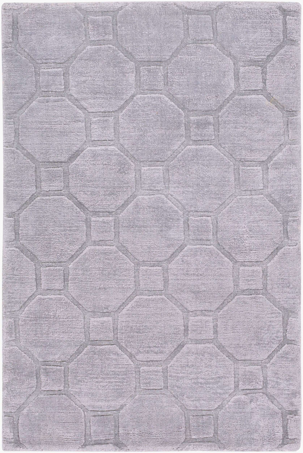 Surya Wyndham 2' X 3' Handmade Viscose & Cotton Rug - Soft, Durable, Unique Design For Any Room Decor Gray Viscose,Cotton Wyd2001-46