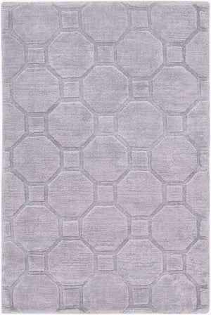 Surya Wyndham 2' X 3' Handmade Viscose & Cotton Rug - Soft, Durable, Unique Design For Any Room Decor Gray Viscose,Cotton Wyd2001-46