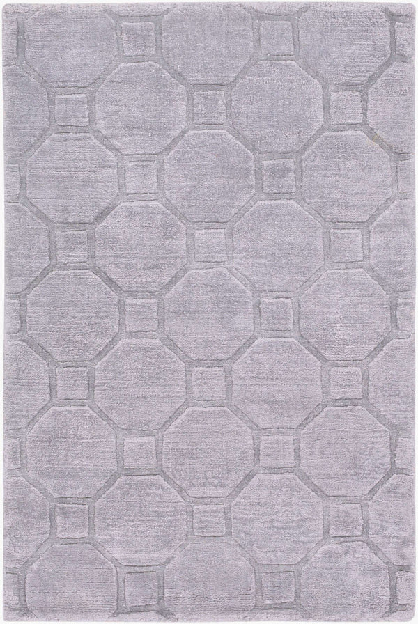 Surya Wyndham 2' X 3' Handmade Viscose & Cotton Rug - Soft, Durable, Unique Design For Any Room Decor Gray Viscose,Cotton Wyd2001-46