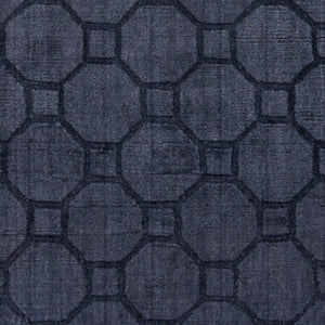Surya Wyndham 2' X 3' Handmade Viscose & Cotton Rug - Soft, Durable, Unique Design For Any Room Decor Ink Blue Viscose,Cotton Wyd2002-23