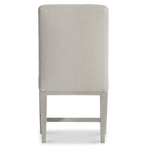 Bernhardt Bernhardt Cornelia Side Chair — Neo-Traditional Upholstered Dining Accent With Nebbia Wood Legs, Elegant Curves 331543