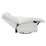 Parc Leather Power Motion Chair 229RLO White Leather Bernhardt