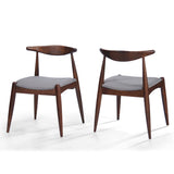 Christopher Knight Home® - Noble House - Francie Mid-Century Modern Dining Chairs - Set of 2