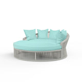 Miami Daybed in Dupione Celeste w/ Self Welt SW4401-99-OTT-8067 Sunset West