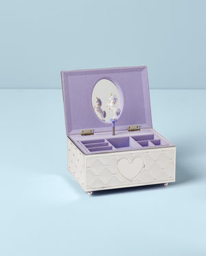 Lenox Childhood Memories Music Unicorn Jewelry Box Metallic, SLVR PLATE METAL 893863