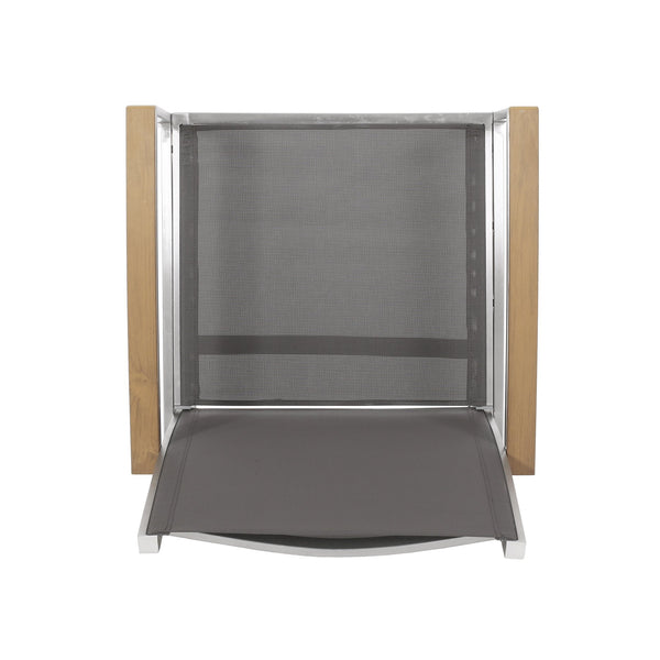 English Elm Christopher Knight Home® - Glasgow Coastal Dining Set - Stylish, Durable Outdoor Furniture With Low-Maintenance Design & Comfort 62759.00-6_62762.00SIL-1