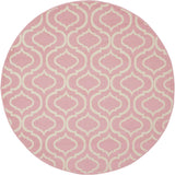 Nourison Jubilant JUB19 Machine Made Power-loomed Borderless Design Indoor Only Contemporary  Rug Pink, Pink 100% Polypropylene 99446479914