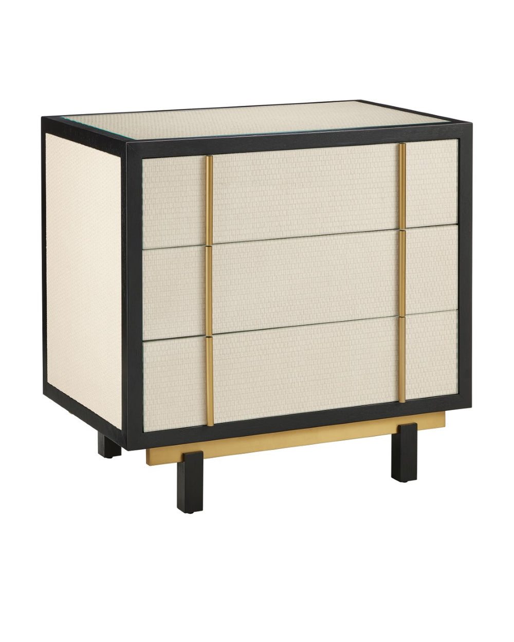 Deanna Raffia Nightstand