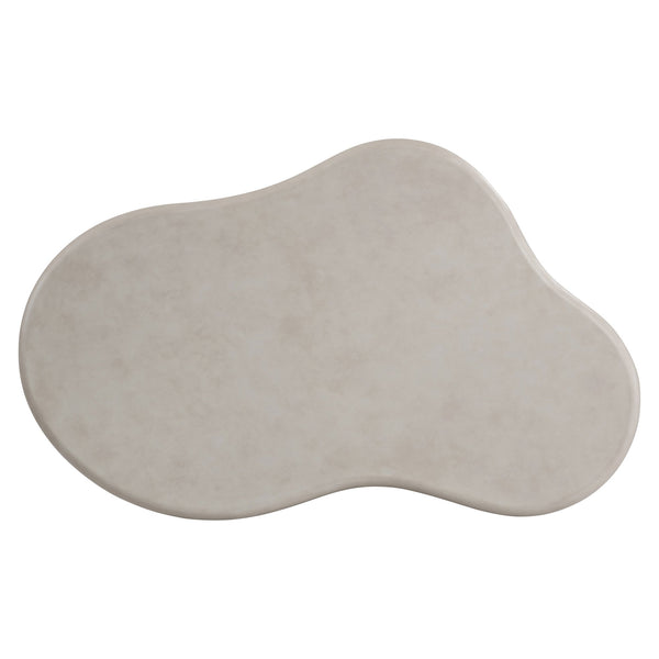 Bernhardt Bernhardt Nova Sculptural Cocktail Table 58" Organic Solid Wood Top Light Vellum Finish, Carved Legs 519023