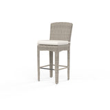 Manhattan Barstool in Linen Canvas w/ Self Welt SW3301-7B-LCAN-STKIT Sunset West