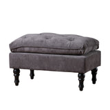 Christopher Knight Home® - Noble House - Jeremy Contemporary Button Tufted Fabric Ottoman