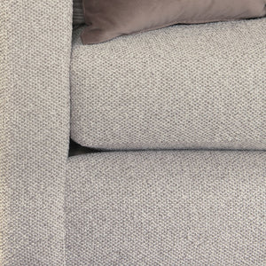 Bernhardt Bernhardt Ventura Custom Fabric Sectional — Transitional Curved Arms, Deep Cushions, Tailored Bustle Back - Made to Order K2079