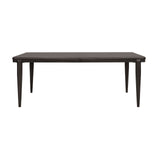 West End Loft Leg Table Brown with Tuxedo Finish P361240 Pulaski Furniture