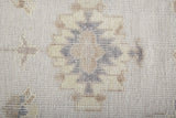 Feizy Rugs Wendover Eco-friendly Hand-knotted Low Pile Oriental Floral Rug For Timeless Indoor & Outdoor Style Ivory,Orange Pet Wnd6846fslv000f00