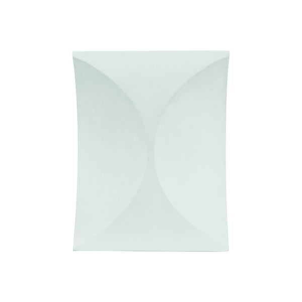 Bernhardt Bernhardt Sculptural Millim Outdoor Bunching Table — Hourglass Stonecast Side Table, Durable Patio Accent X01154