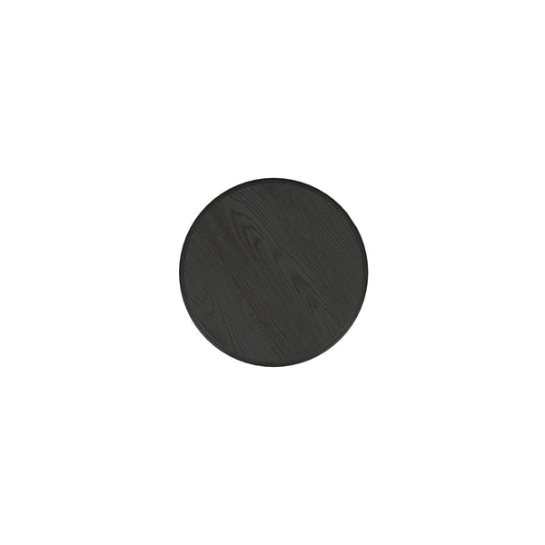 Atrium Spot Accent Table – Elegant Blackened Sable Finish, Perfect for Your Living Room Decor!