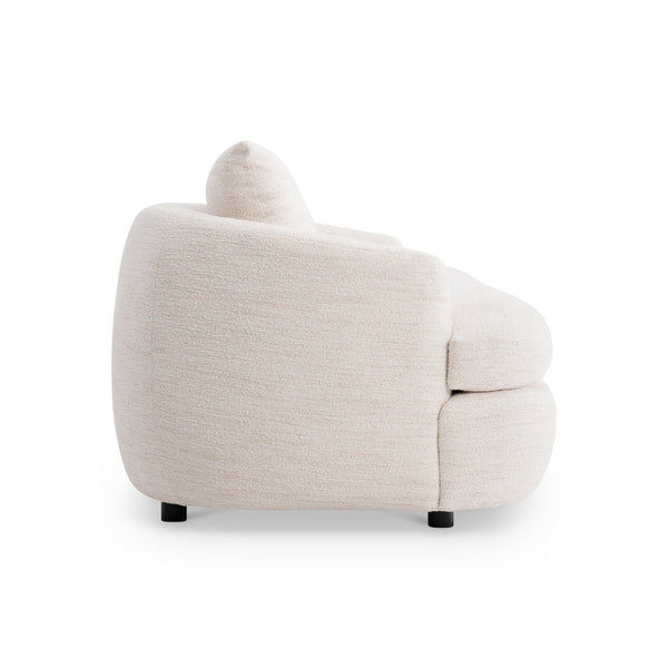 Bernhardt Bernhardt Jules Sofa With Curved Sculpted Back, Deep Cushions & Coordinating Pillows — Made To Order P1827A