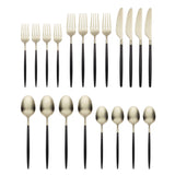 Lenox Cambridge Gaze Two-Tone Stainless Steel 20- Piece. Flatware, Service for 4 NO COLOR METAL 511120CKW12R