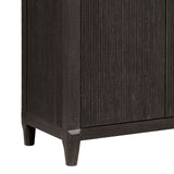 West End Loft 4-Door Server Brown with Tuxedo Finish P361307 Pulaski Furniture