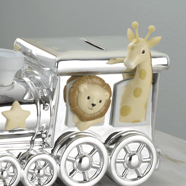 Lenox Reed and Barton Animal Train Silverplate 5x7 Frame Metallic, SLVR PLATE METAL 897383