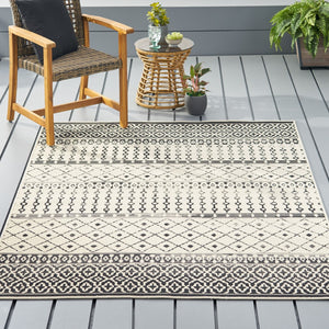 Christopher Knight Home® - Noble House - Detlaf 5'3" X 7' Indoor/Outdoor Area Rug