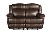 Parker House Parker Living Eclipse - Florence Brown Power Reclining Loveseat Florence Brown Top Grain Leather with Match (X) MECL#822PH-FBR