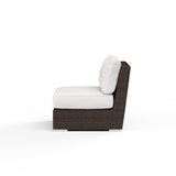 Montecito Armless Club Chair in Canvas Flax w/ Self Welt SW2501-AC-FLAX-STKIT Sunset West