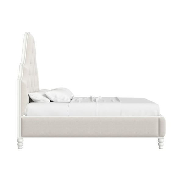 A.R.T. Furniture Haven Upholstered King Bed in Warm White - Modern Comfort, Timeless Style, and Durable Design 339126-2367