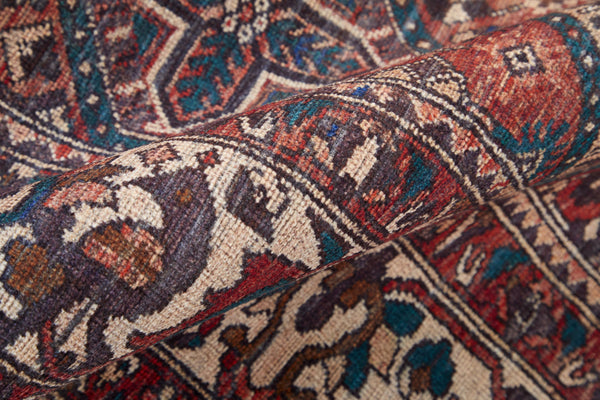 Feizy Rugs Rawlins Vintage-inspired Machine Made Polyester Oriental Rug - Antique Design For Modern Spaces Brown,Red,Ivory Polyester Rln39hkftanmltg21