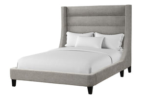 Parker House Parker Living Sleep Jacob - Luxe Light Grey Queen Bed Luxe Light Grey 100% Polyester (W) BJCB#8000-2-LLG