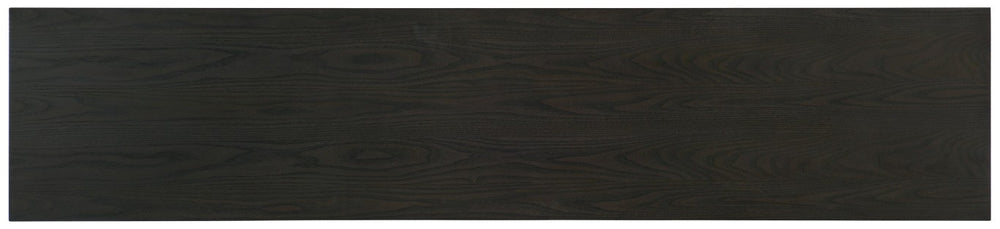 Hooker Furniture Solstice 78-Inches Entertainment Console With Ventilated Shelves, Two-Tone Elm Veneer & Antique Bronze Base 5657-55478-MWD