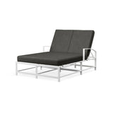 Bristol Double Chaise in Canvas Granite w/ Self Welt SW501-99-5402 Sunset West