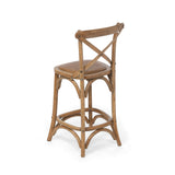 Wooden Cross Back Counter Stool EFS81570 Park Hill