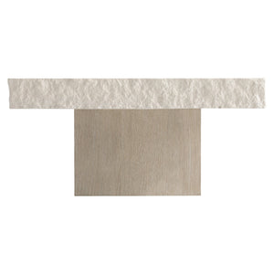 Bernhardt Bernhardt Beauclair Sandblasted Oak Base Cocktail Table With Vintage Cream Cast Concrete Top, 60" 550021