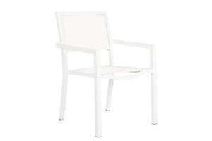 Naples Stackable Sling Dining Chair SW1101-1 Sunset West