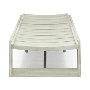 English Elm Christopher Knight Home® - Maki Chaise Lounge Set Of 2 – Stylish Outdoor Comfort With Weather-Resistant Acacia Wood Design 70998.00LGRY