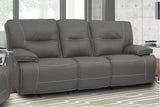 Parker House Parker Living Spartacus - Haze Power Reclining Sofa Haze 70% Polyester, 30% PU (W) MSPA#832PH-HAZ