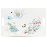 Lenox Butterfly Meadow Melamine Handled Serving Tray Multi, WHITE MELAMINE 855601