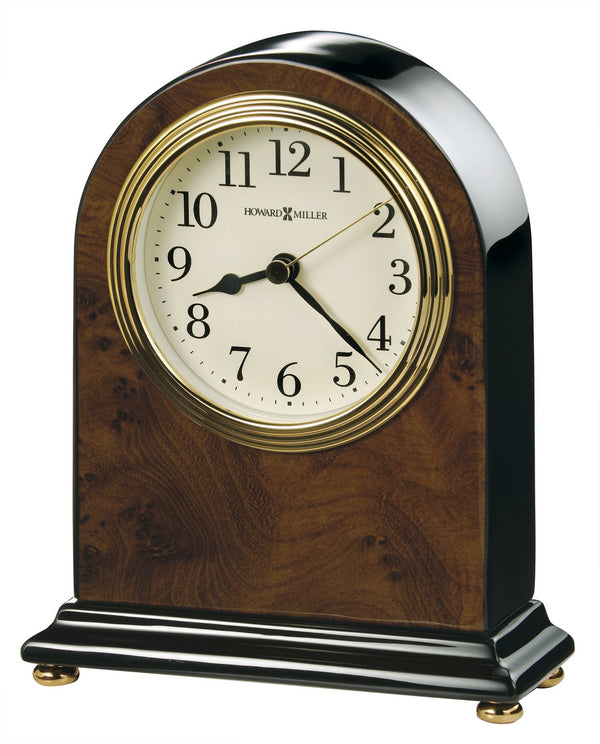 Hekman Furniture 645576 Elegant Bedford Tabletop Clock - Antique Walnut Finish, Quartz Movement & Timeless Design  Bedford Tabletop Clock 645576