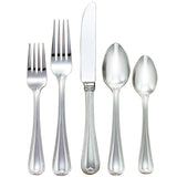 Vintage Jewel 5-Piece Place Setting: 18/10 Stainless, Dishwasher-Safe, Tarnish-Resistant