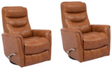 Parker Living Gemini - Butterscotch Swivel Glider Recliner - Set of 2 Butterscotch MGEM#812GS-2-BUT Parker House