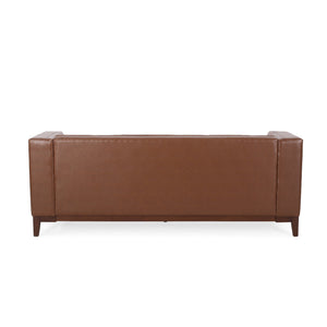 English Elm Christopher Knight Home® - 3 Seater Sofa - Mid-Century Modern Elegance With Tufted Detailing, Plush Comfort & Eco-Friendly Design 72146.00ACOGN_72146.00BCOGN