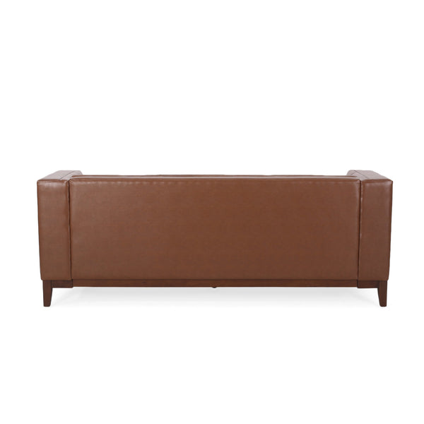English Elm Christopher Knight Home® - 3 Seater Sofa - Mid-Century Modern Elegance With Tufted Detailing, Plush Comfort & Eco-Friendly Design 72146.00ACOGN_72146.00BCOGN