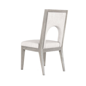 A.R.T. Furniture Set Of 2 - Vault Upholstered Side Chair - Elegant Mink Finish, Performance Fabric, Perfect For Modern Dining Spaces - Set Of 2 Gray Parawood Solids,Foam,Fabric 285206-2354