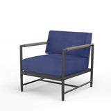 Pietra Club Chair in Echo Midnight, No Welt SW4601-21-8076 Sunset West