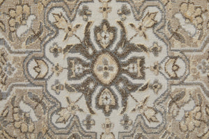 Feizy Rugs Celene Vintage-inspired Floral Medallion Rug – Luxurious Machine-made Design For Timeless Elegance Brown,Ivory,Tan Viscose,Polyester Cel39kxfbgebrnc02