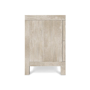 Bernhardt Bernhardt Prado Nightstand With Rustic-Modern Ash & Oak Veneer, Soft-Close Drawers And Usb Charging Tawny 38"W x 19"D x 28"H 324231A